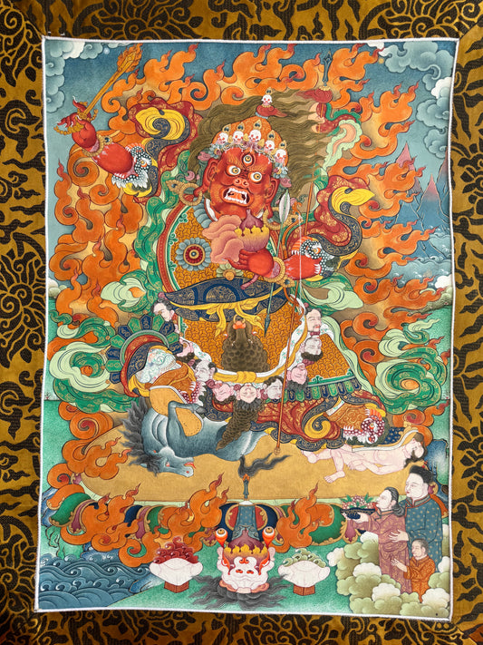 Protector God Tseringma Thangka